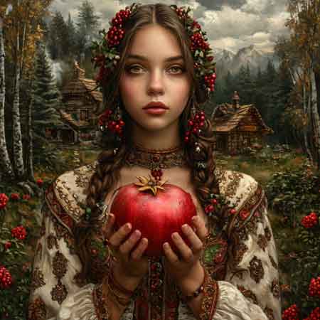 Держит тыкву