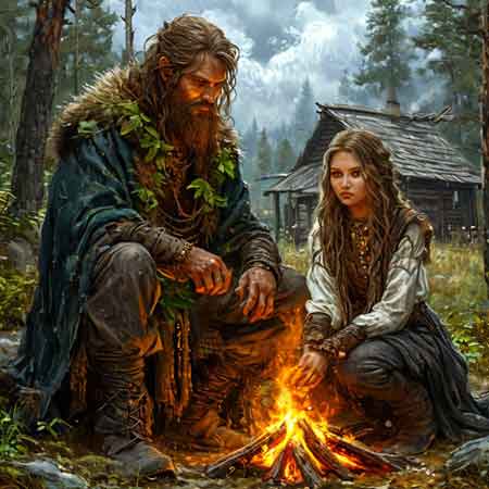 Сидят у костра и обсуждают народные средства