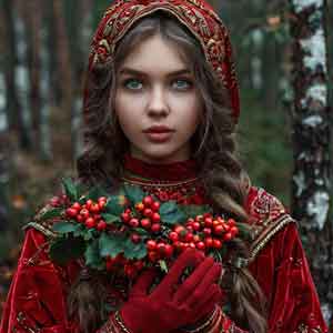 Собралась за боярышником