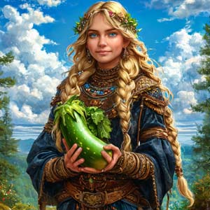 Большой кабачек для лечения сердца