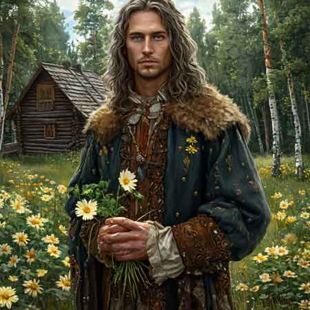 Ромашка в руках народного целителя