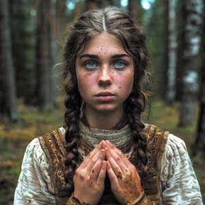 Бородавки у девушки на руках и лице