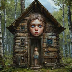 Волшебная избушка с пшеном